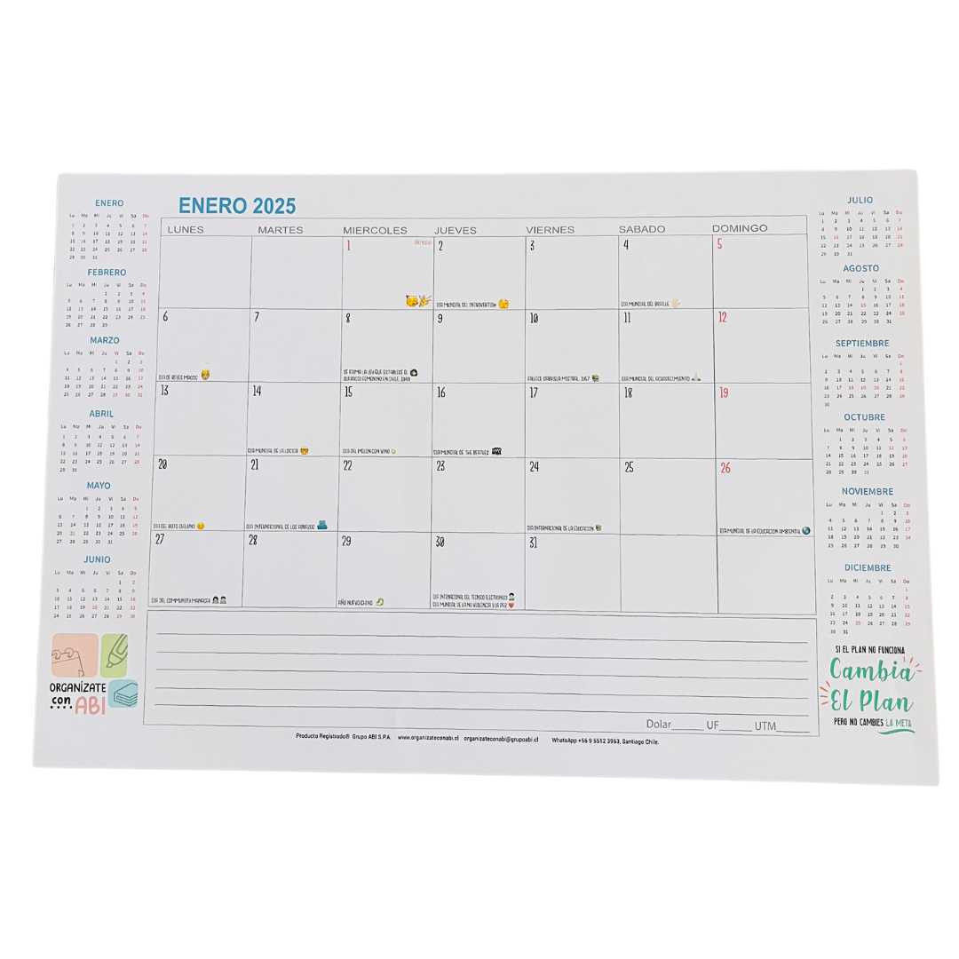 Planificador Ejecutivo XL 2025 (Encolado)