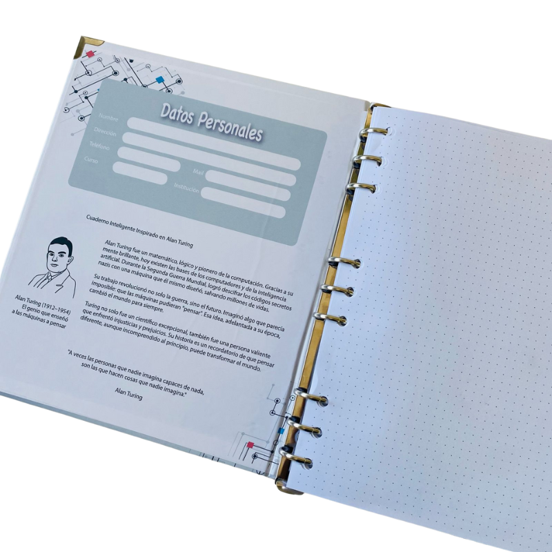 Cuaderno Inteligente Flexible Alan Turing