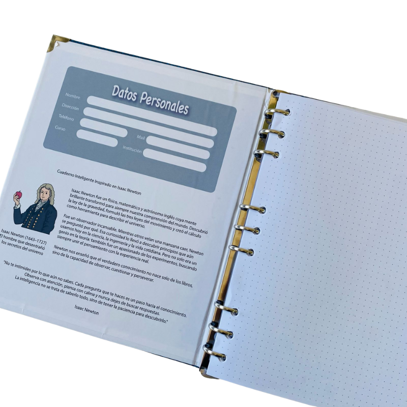 Cuaderno Inteligente Flexible Isaac Newton