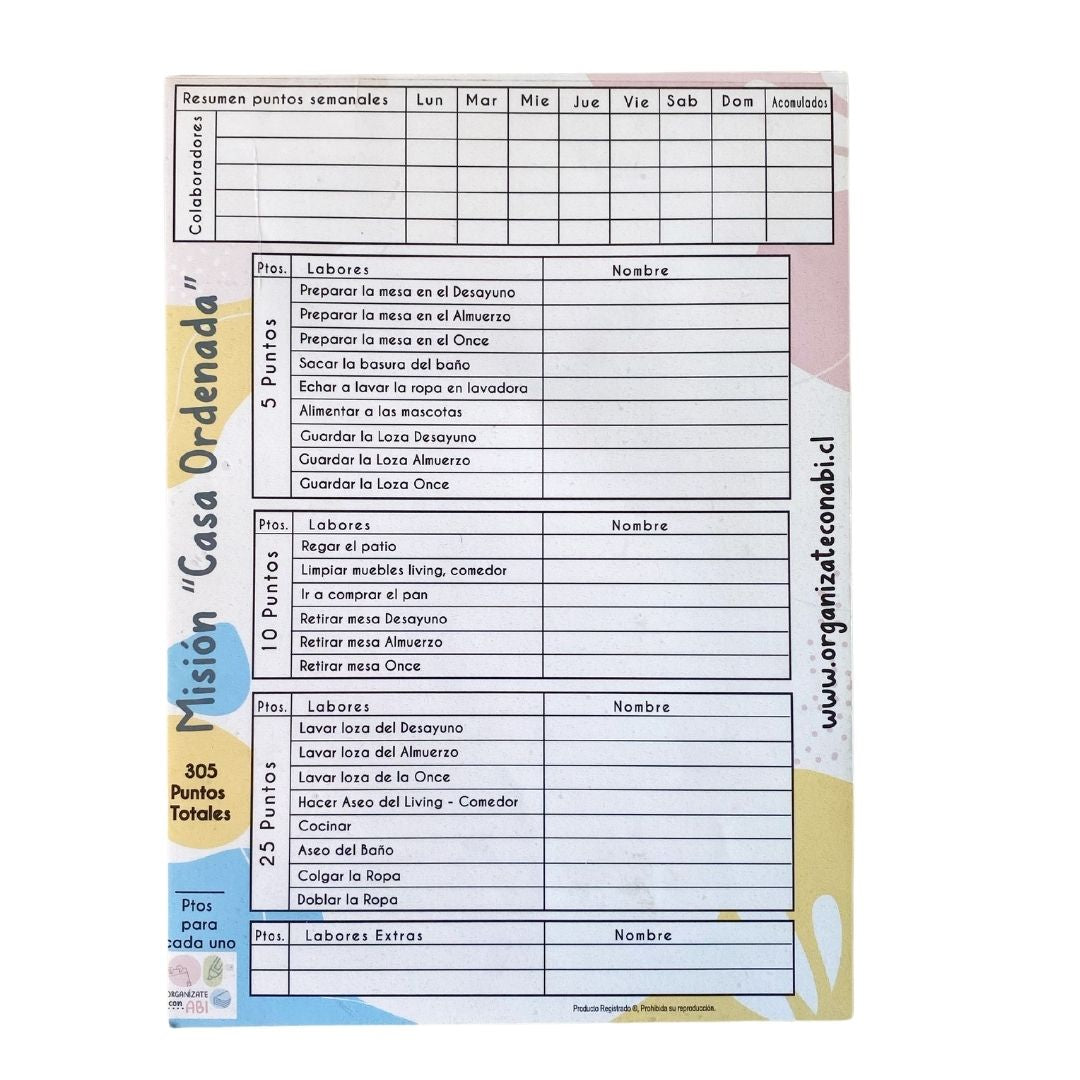 Delega tareas de la casa con el juego "Misión casa ordenada"