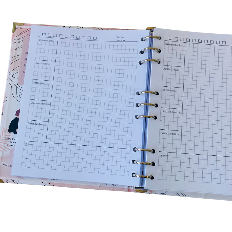 Cuaderno Inteligente Flexible Marie Curie