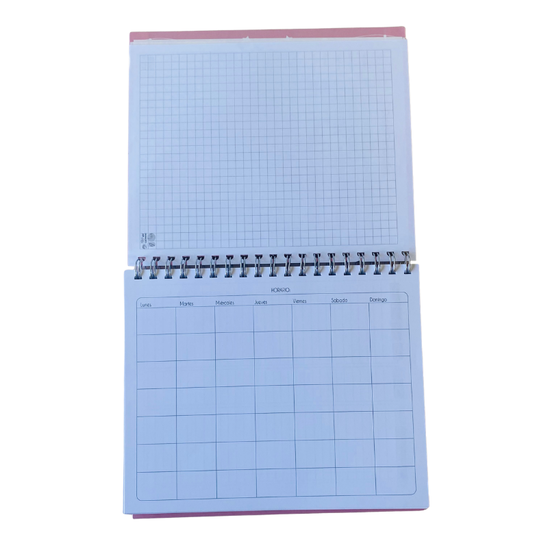 Cuaderno Inteligente Anillado Flexible Estrellas Rosa