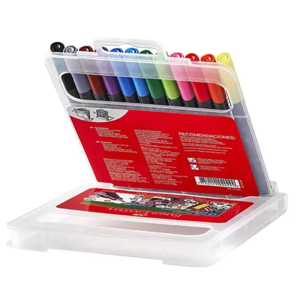 Lápices Tiralíneas Grip Finepen Faber-Castell x12 Colores