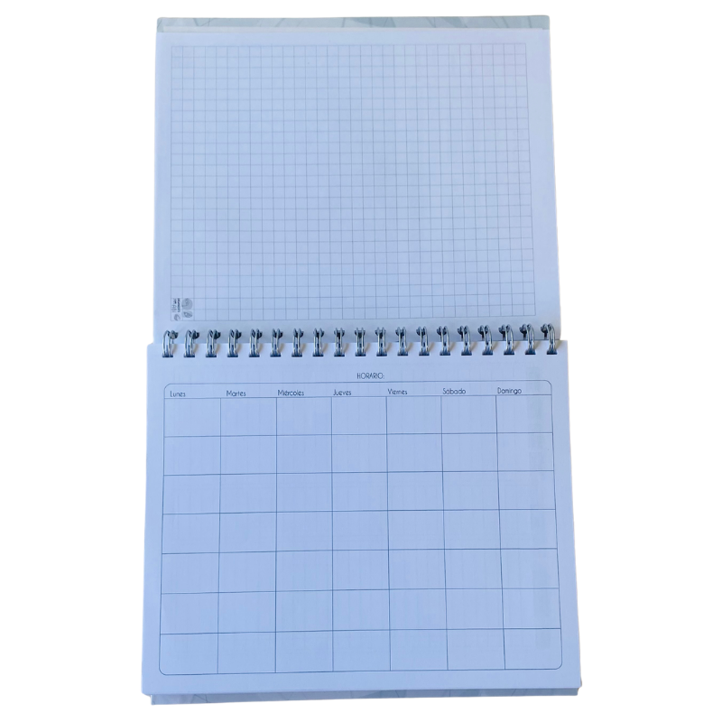 Cuaderno Inteligente Anillado Flexible Plomo Espacial