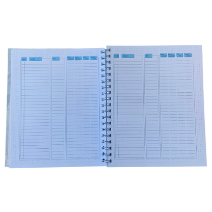 Cuaderno Inteligente Anillado Flexible Plomo Espacial