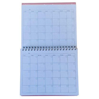 Cuaderno Inteligente Anillado Flexible Estrellas Rosa
