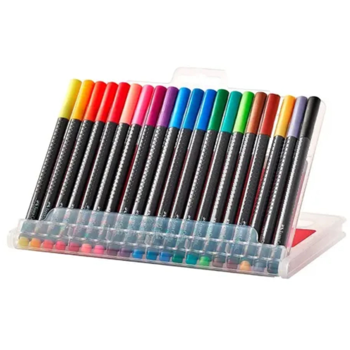 Lápices Tiralíneas Grip Finepen Faber-Castell x20 Colores