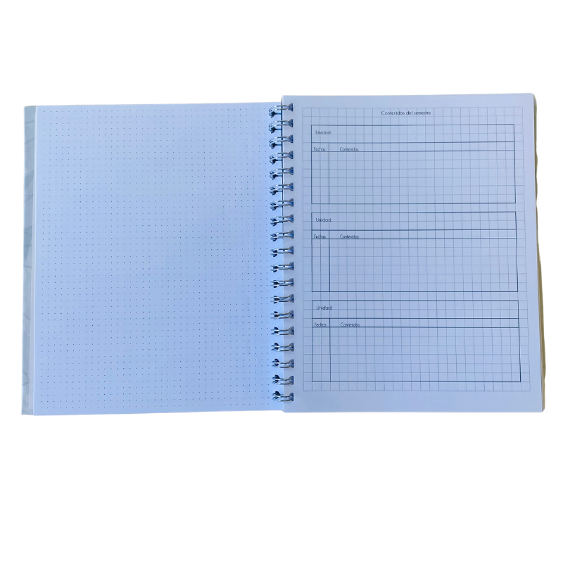 Cuaderno Inteligente Anillado Flexible Plomo Espacial