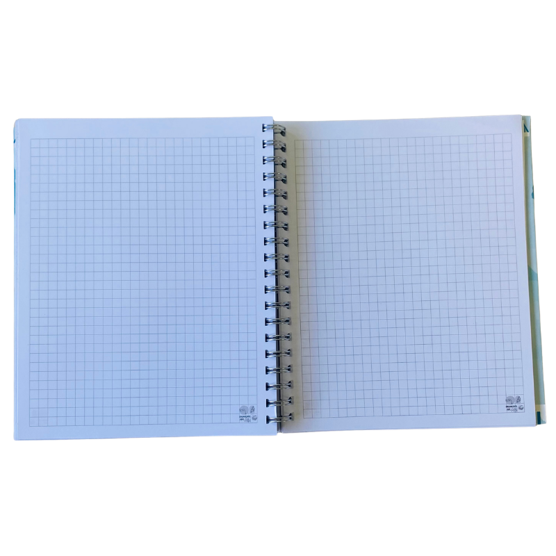 Cuaderno Inteligente Anillado Flexible Acuarela Celeste