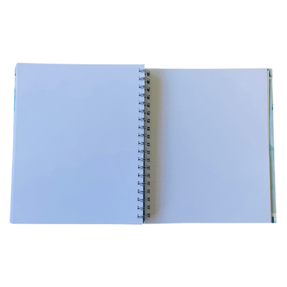 Cuaderno Inteligente Anillado Flexible Acuarela Celeste