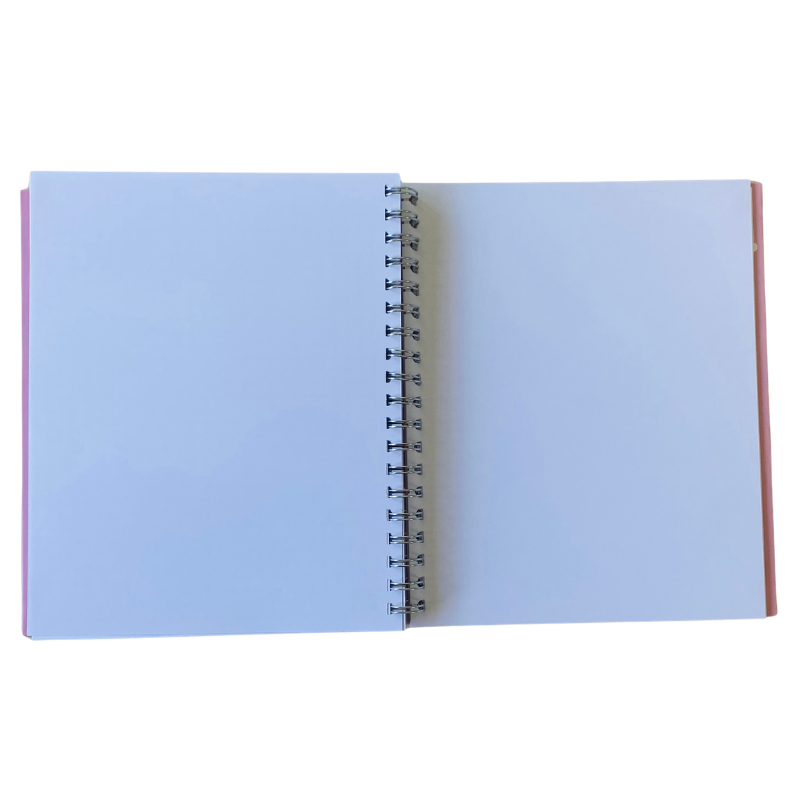 Cuaderno Inteligente Anillado Flexible Estrellas Rosa