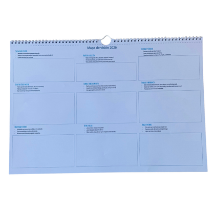 Planificador Mensual Diseño Ejecutivo 2026