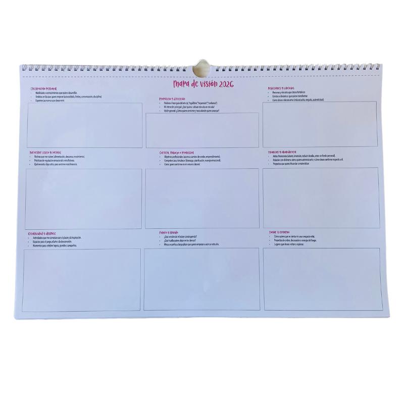 Planificador Mensual Diseño Mandalas 2026