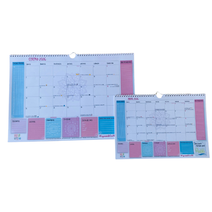 Planificador Mensual Diseño Mandalas 2026