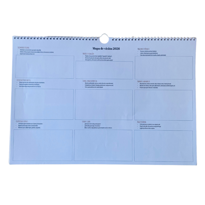 Planificador Mensual Diseño Masculino 2026